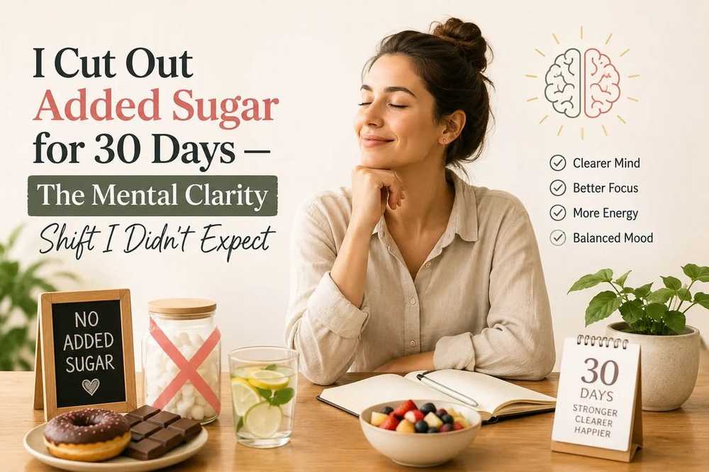 A month without sugar, and the surprisingly unsexy results 砂糖を30日やめてみたら、痩せるより先に「頭のもや」が晴れた話