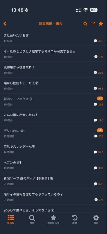 スレッド一覧